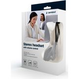 Gembird - Stereo On-Ear Headset - Zwart - 2x 3,5mm Jack - 1,8 Meter