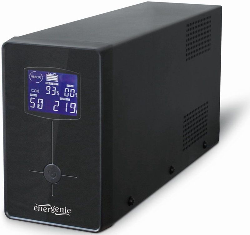EnerGenie EG-UPS-032 - UPS met LCD, 850 VA