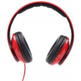 Gembird - Detroit - Koptelefoon - Rood - Vouwbaar - Ingebouwde Microfoon