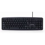 Gembird - Toetsenbord - Zwart - USB - 104 Toetsen