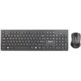 Gembird - WCH-01 - Draadloos Toetsenbord En Muis - Zwart - Inclusief Batterijen