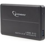 Gembird Harddiskbehuizing - 2.5 Inch SATA - USB 3.0 - Zwart