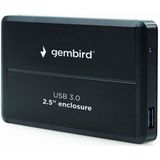 Gembird Harddiskbehuizing - 2.5 Inch SATA - USB 3.0 - Zwart