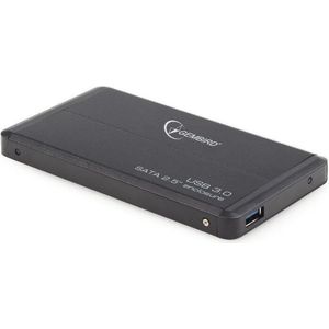 Gembird Externe 2.5inch SATA harddiskbehuizing USB 3.0, zwart