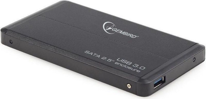 Gembird Harddiskbehuizing - 2.5 Inch SATA - USB 3.0 - Zwart