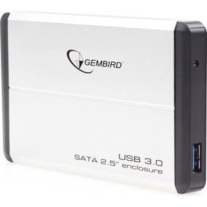 Gembird EE2-U3S-2-S - Harddiskbehuizing, 2.5 inch SATA, USB 3.0