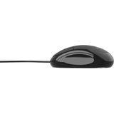 Gembird - MUS-U-01 - Muis - Zwart - USB - 3-knops met Scrollwiel