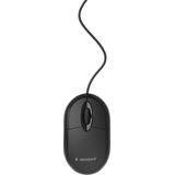 Gembird - MUS-U-01 - Muis - Zwart - USB - 3-knops met Scrollwiel
