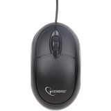 Gembird - MUS-U-01 - Muis - Zwart - USB - 3-knops met Scrollwiel