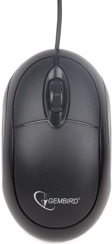 Gembird - MUS-U-01 - Muis - Zwart - USB - 3-knops met Scrollwiel