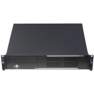 Gembird 19'' Rack-mount chassis (2U), zwart