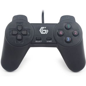 GMB - Gaming USB GamePad - Zwart - 1,45 Meter