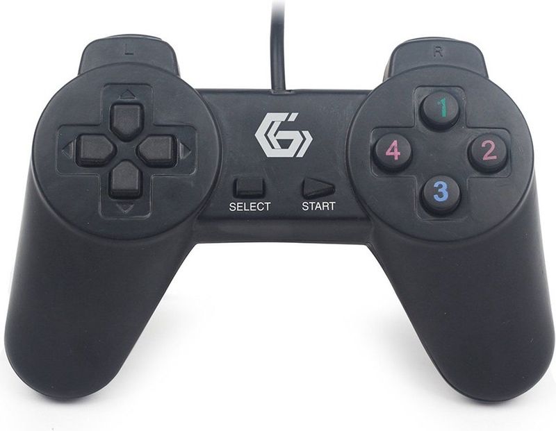 GMB - Gaming USB GamePad - Zwart - 1,45 Meter