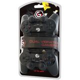 Gembird JPD-UDV2-01 Gamepad PC Zwart game controller