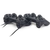 Gembird JPD-UDV2-01 Gamepad PC Zwart game controller