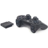 GMB Gaming Dual Vibration USB/PS2/PS3 GamePad - draadloos / zwart