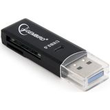 USB Cardreader - USB-A - 2 Kaartsleuven - USB3.0