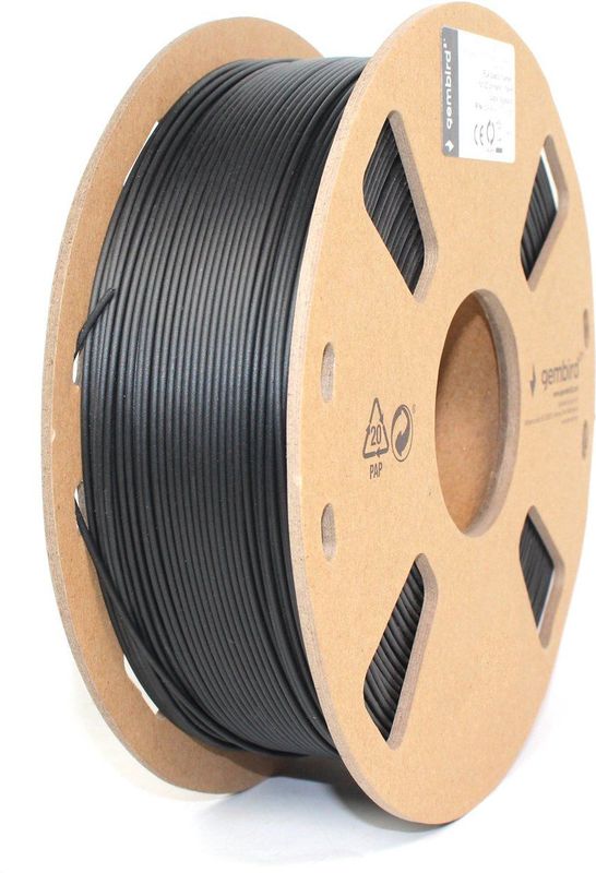 Gembird - Filament Reel - Zwart - PLA - 1,75 mm - 1 stuk