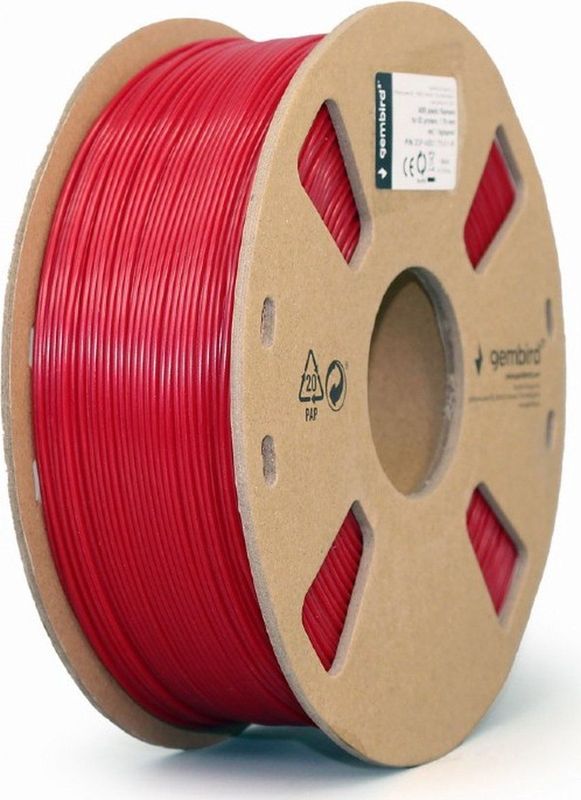 Gembird - ABS Filament - 1kg - 1.75mm - Zwart