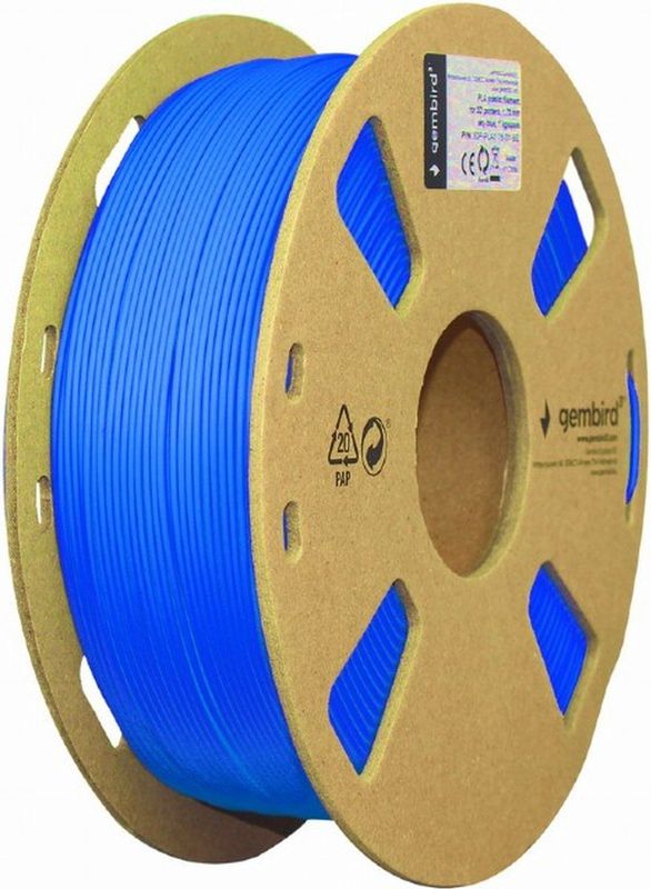 Gembird - Filamentcassette PLA - Blauw - 1.75 mm - 1000 g