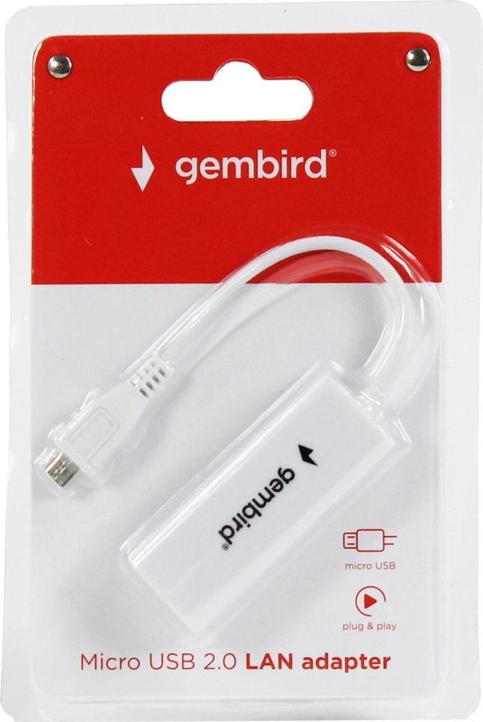 Gembird Micro-USB naar UTP RJ-45 Adapterkabel