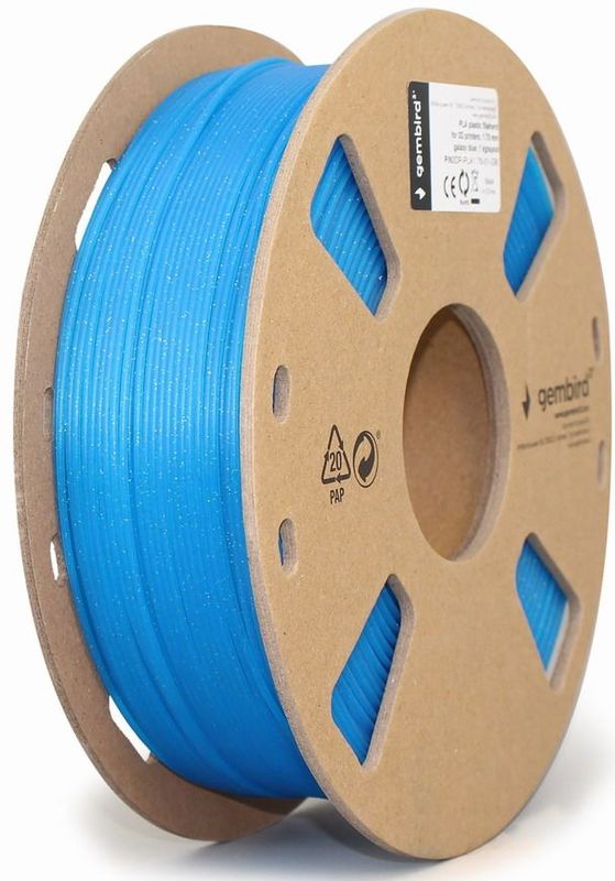Gembird - Filamentcassette - 3D Print Filament - Blauw - PLA - 1000 g