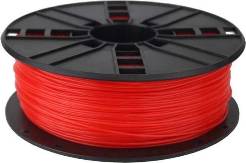 Gembird - 3DP-PLA1.75-01-FR - 3D-printmateriaal - Fluorescent Red - 1000g