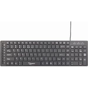 Gembird KB-MCH-01-DE Chocolate Toetsenbord, zwart