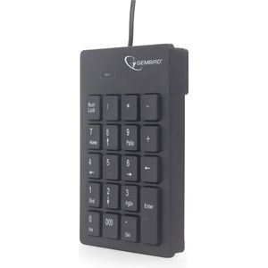 Gembird numeriek toetsenbord, Keypad - USB