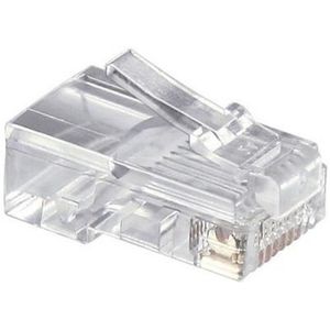 Cablexpert UTP CAT5E/CAT6 RJ45 plug/connector met doorsteekmontage – 100 stuks