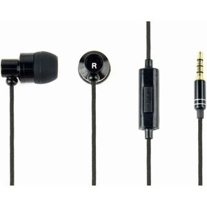 Gembird MHS-EP-CDG-B hoofdtelefoon/headset In-ear Zwart