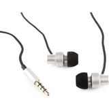 Gembird In-Ear Oordopjes Paris Zilver met Microfoon