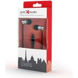 Gembird In-Ear Oordopjes Paris Zilver met Microfoon