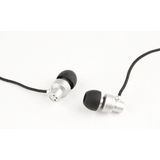 Gembird In-Ear Oordopjes Paris Zilver met Microfoon