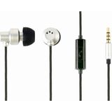 Gembird In-Ear Oordopjes Paris Zilver met Microfoon