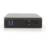 Externe HDD Behuizing - 3.5 Inch - USB 3.0 - Zwart