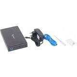 Externe HDD Behuizing 3.5' SATA USB3.0 Zwart