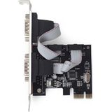 Gembird - SPC-22 - Interfacekaart - Intern - Low-Profile - PCIe