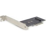 Gembird PCIe insteekkaart M.2 SSD adapter, met extra low-profile bracket