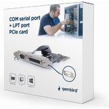 Gembird - PEX-COMLPT-01 - Interfacekaart - Intern - Parallel - RS-232