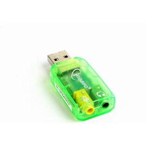 Gembird - SC-USB-01 - Geluidskaart - USB - Groen