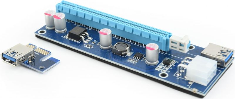 Gembird - RC-PCIEX-03 - Ingebouwde Interface Kaart - PCI-Express Riser Kaart - Uitbreiding