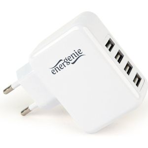 Aanstekergadgets - USB-oplader - Zwart - 4 USB 2.0-poorten