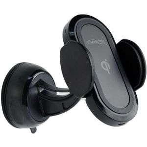 Gembird Car smartphone holder with detachable fast wireless QI charger