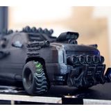 Gembird - 3D Printer Filament PLA+ - Zwart - 1kg