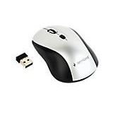 Draadloze Muis - Zwart/Zilver - Optisch - USB Nano Ontvanger