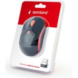 Wireless Mouse GEMBIRD MUSW-4B-03-R (1 Unit)