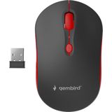 Wireless Mouse GEMBIRD MUSW-4B-03-R (1 Unit)