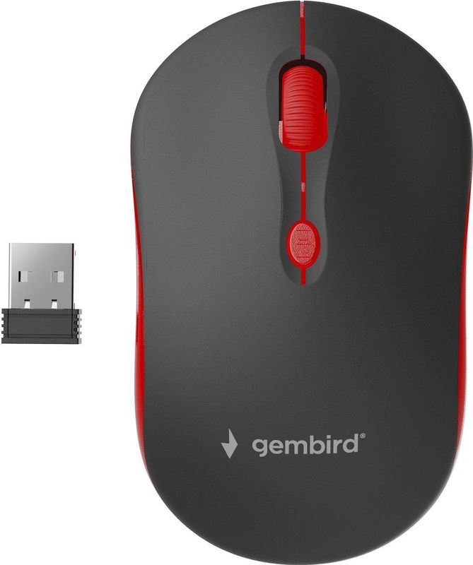 Wireless Mouse GEMBIRD MUSW-4B-03-R (1 Unit)