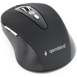 Gembird draadloze Bluetooth muis met 6 knoppen - 800-1600 DPI / zwart